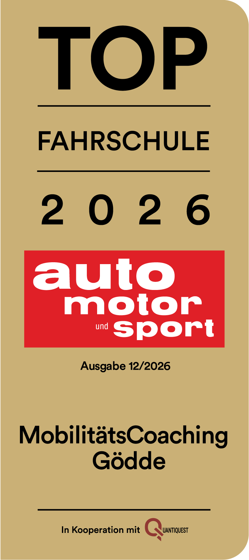 Top Fahrschule Deutschlands 2026