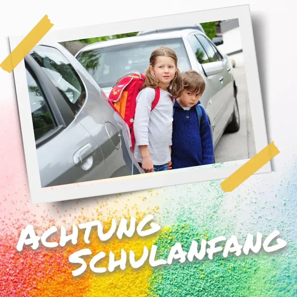 Unfallrisiko Schulweg | Achtung Schulanfang
