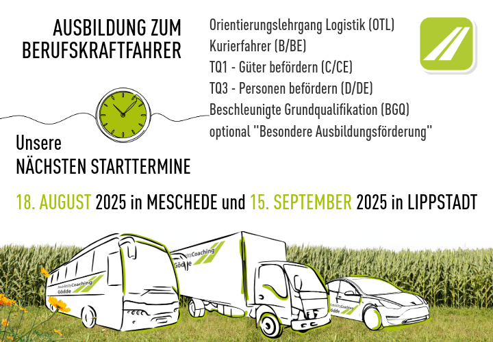 Wir starten wieder!
