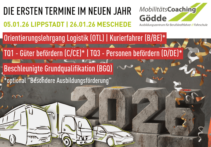 Ausbildung zum EU-Kraftfahrer