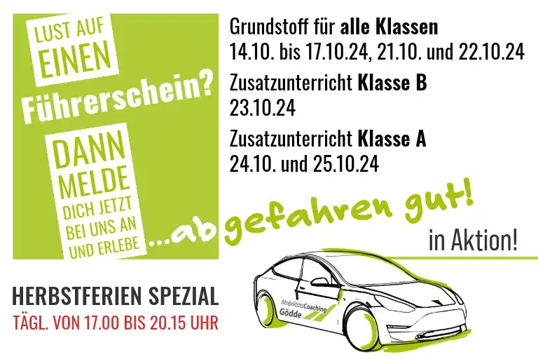 Lust auf einen Führerschein?