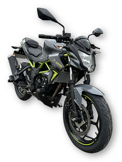 Klasse A1 | Kawasaki Z 125 | Fuhrparkupdate