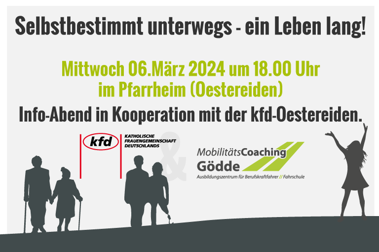 Markus Gödde referiert über Mobilität im Alter.