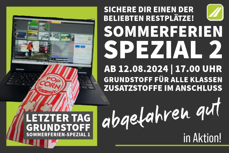 Sichere Dir einen der beliebten Restplätze!