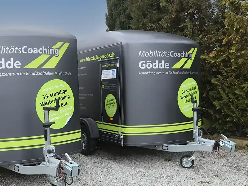Ausbildungsfahrzeug aus dem Gödde-Fuhrpark