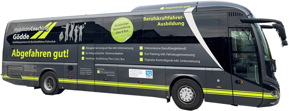 Ausbildungsfahrzeug aus dem Gödde-Fuhrpark