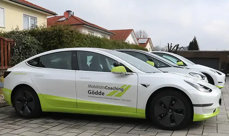 Ausbildungsfahrzeug aus dem Gödde-Fuhrpark